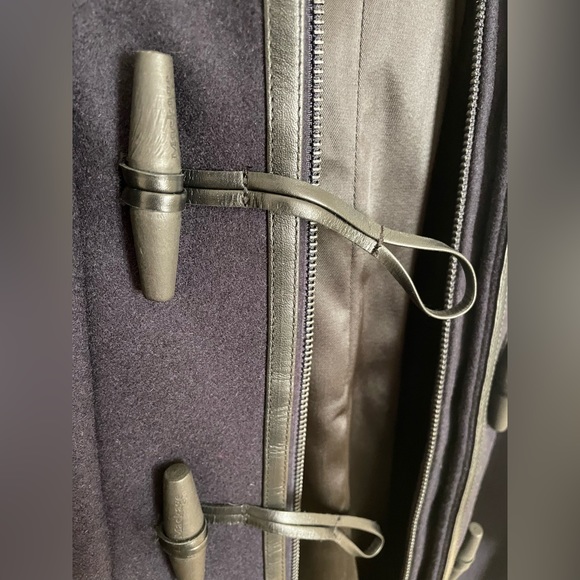 Mackage Navy Wool/Cashmere Coat - Picture 4 of 7